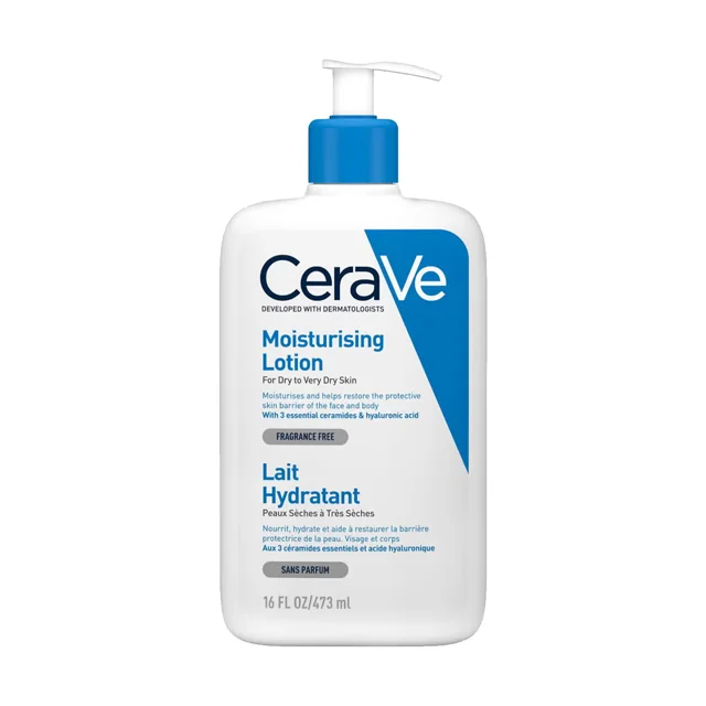 لوسیون کرم مرطوب کننده صورت و بدن سراوی Cerave 473ml