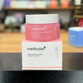 کرم کپسولی PDRN صورتی و کلاژن مدیکوب Medicube
