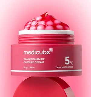 تست رم کپسولی ترانگزامیک اسید و نیاسینامید ۵٪ مدیکیوب Medicube