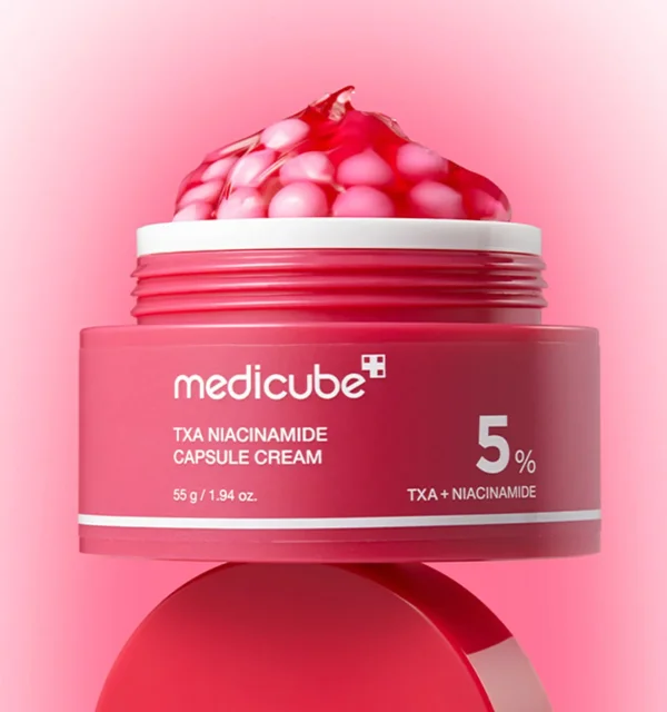 تست رم کپسولی ترانگزامیک اسید و نیاسینامید ۵٪ مدیکیوب Medicube